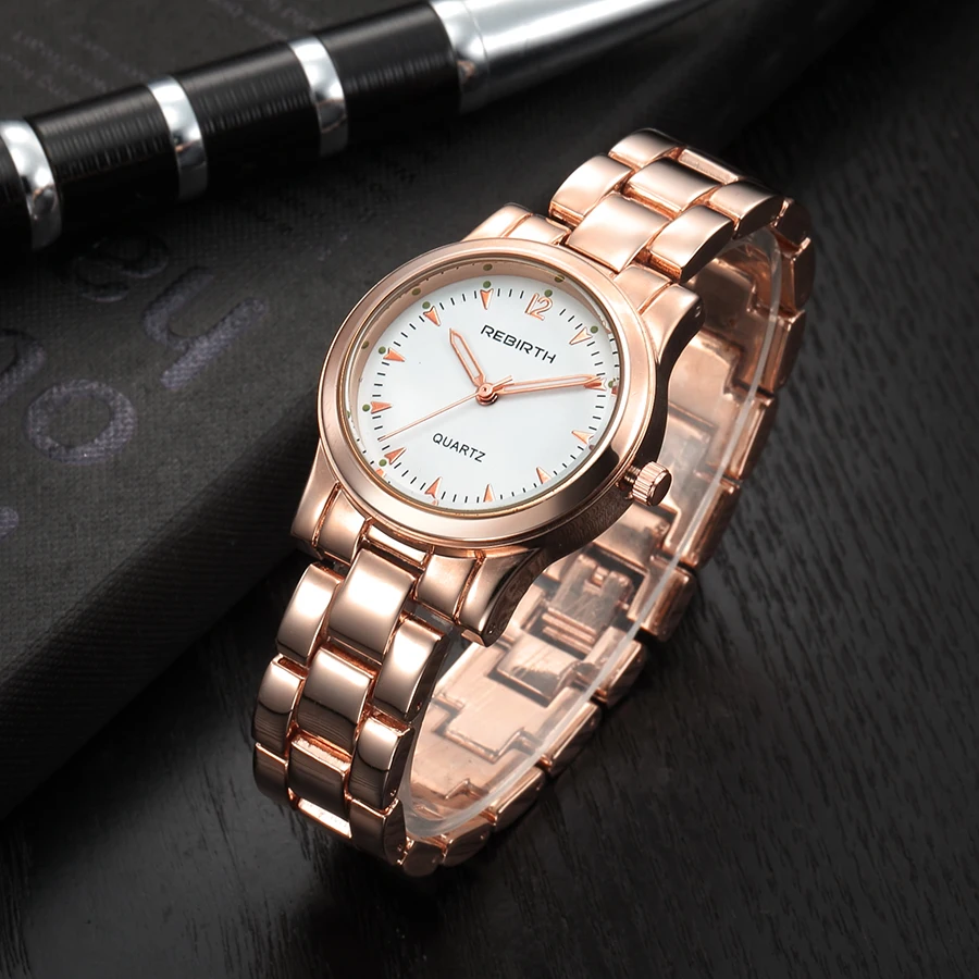 

Hot Sale Ladies Fashion Casual Stainless Steel Band Watch Simple Style small Luxury Elegant Analog Quartz Business Wristwatch