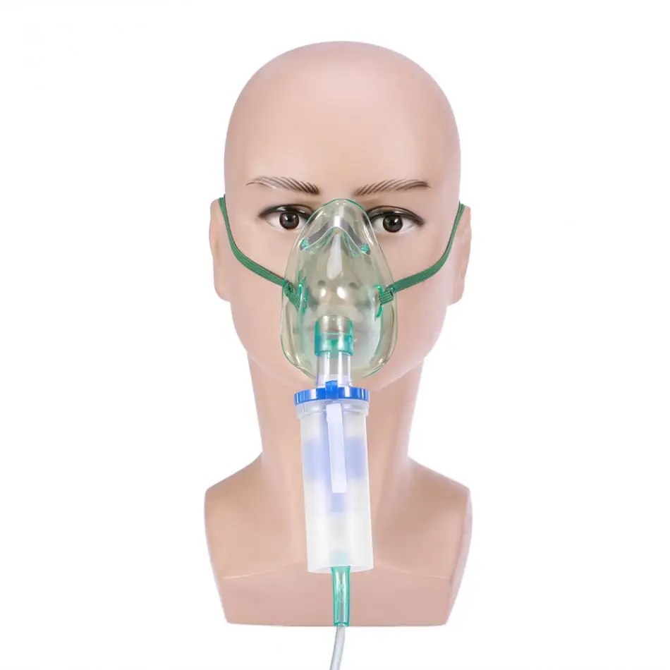 Медицинский Компрессор, ингалятор для выдыхания, чашка, мундштук, медицинская одноразовая кислородная маска, ингалятор, набор для взрослых и детей, гладкое дыхание