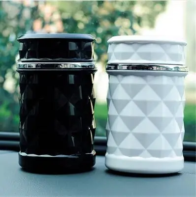 

Car Accessories Portable LED Light Car Ashtray Universal Cigarette Cylinder Holder Car Styling Mini Car Interior Supplies
