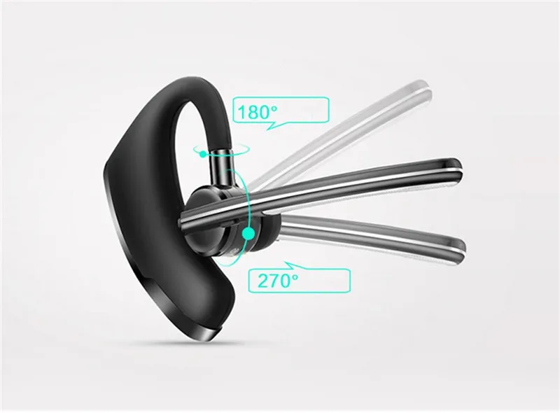 Business Bluetooth Earphone V8 Noise Cancelling Voice Control Handsfree Wireless Headset Headphone Sports Running Office Headset (1)