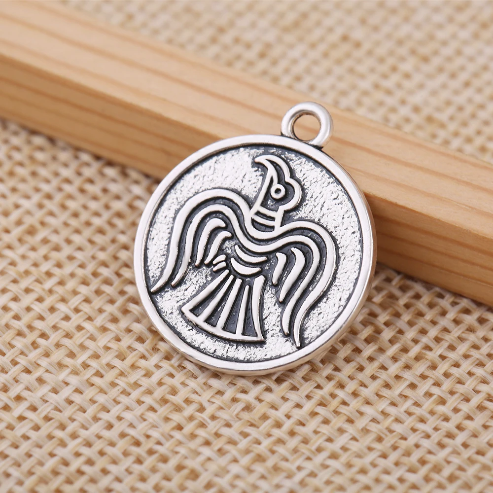 

EUEAVAN 20pcs Seagull Wicca Charms Antique Silver Plated Pendants Earring Necklaces Bracelet Jewelry DIY Handmade Crafts