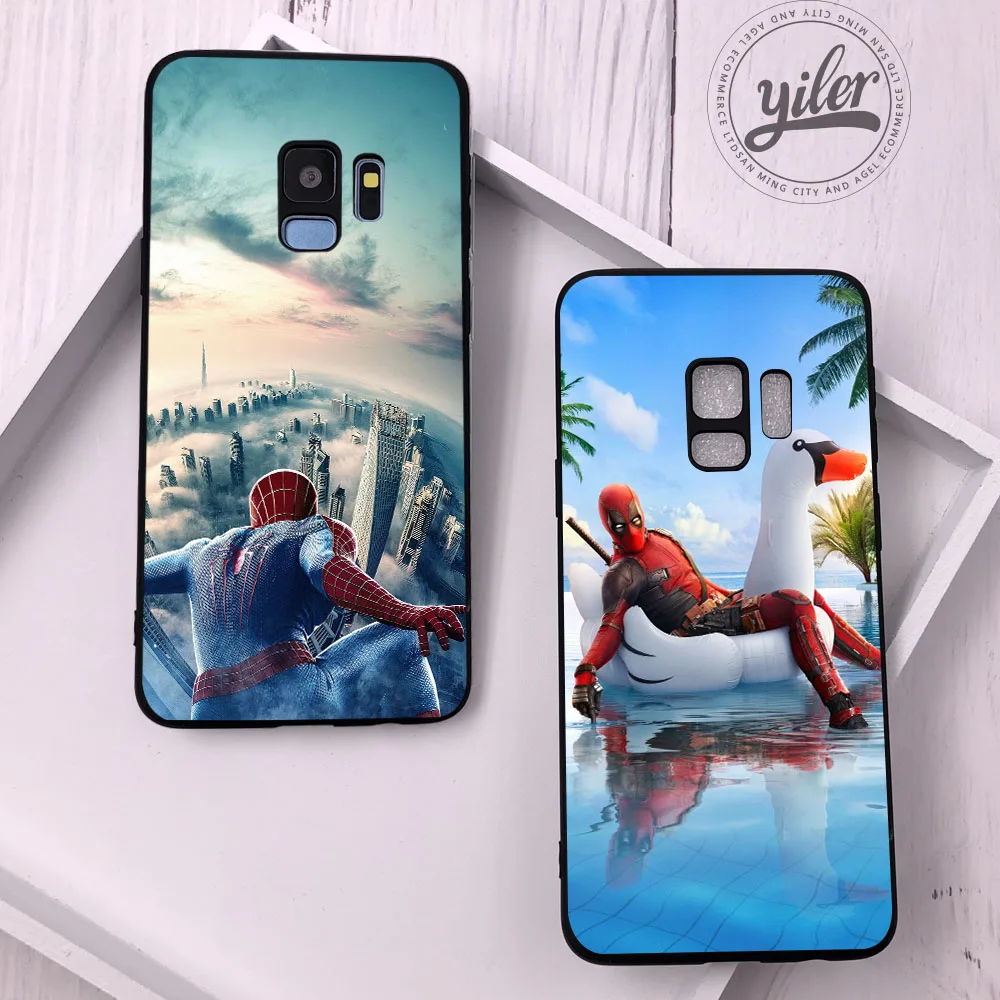 

Coque Ant-Man For Samsung s10 e case for samsung s8 case Case Deadpool for Funda Galaxy S9 Plus S7 edge S8 Plus S8 S7 Case Cover