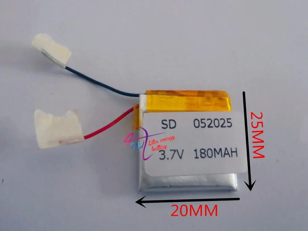 

best battery brand Lithium polymer batteries 3.7v rechargeable battery 502025MP3MP4PDAGPS Bluetooth Battery 220 mA