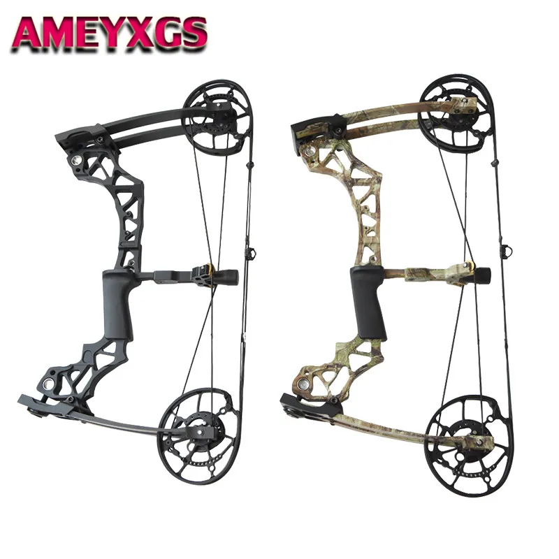 

Archery Compound Bow Dual-use Catapult Steel Ball Bowfishing Bow Adult Adjustable 40-60lbs Dual-use Outdoor Arrow Hunting Bow