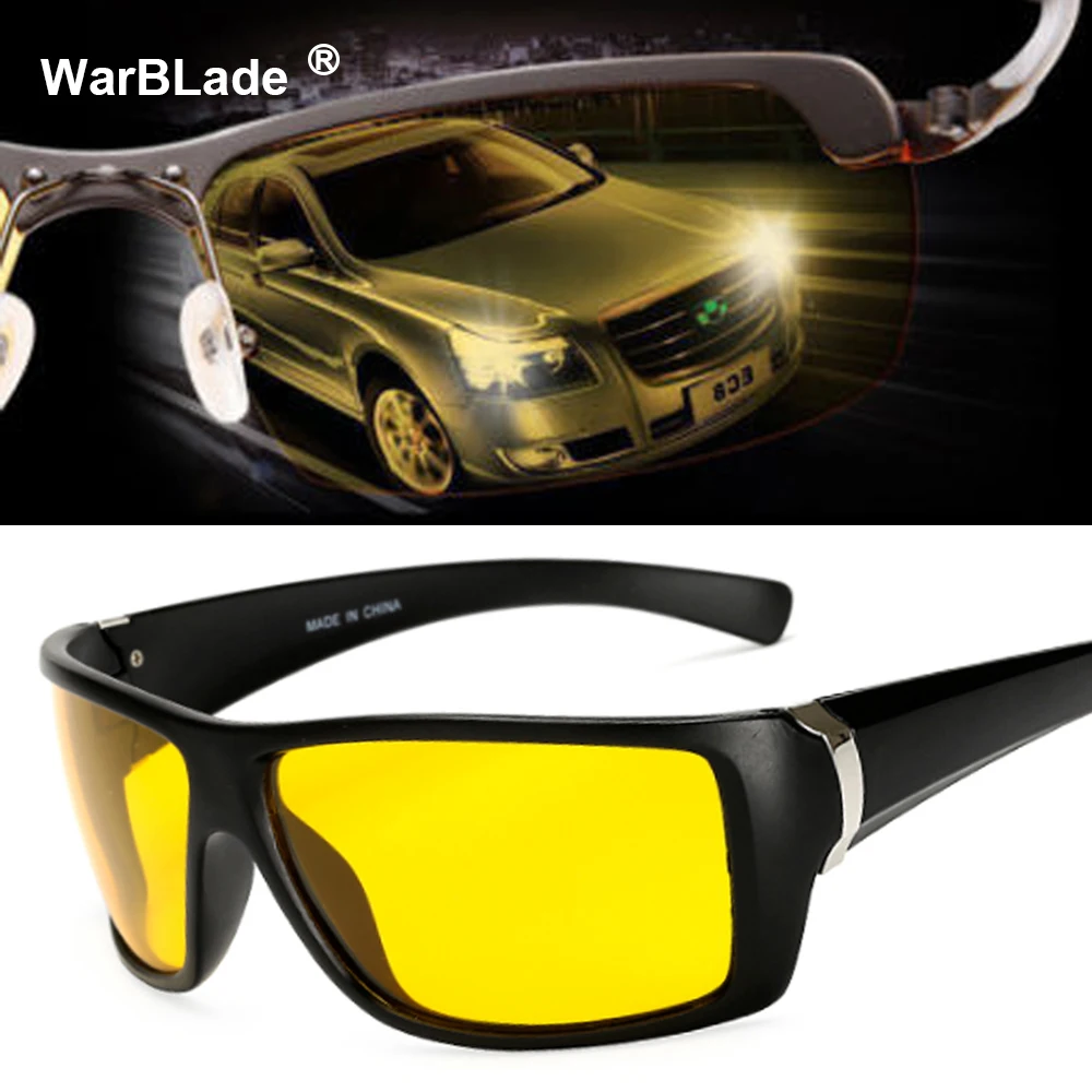 High Quality Yellow Night Vision For Male Night Driving Polarized