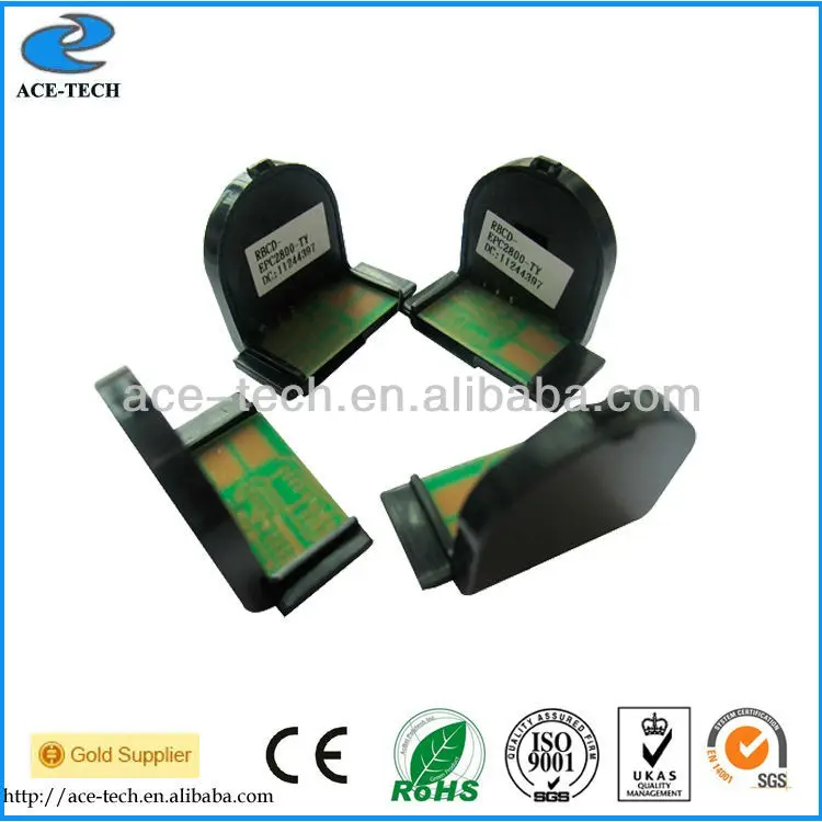 

2800 reset  chip for Epson Aculaser C2800  K/M/Y/C toner chip laser printer cartridge resetter