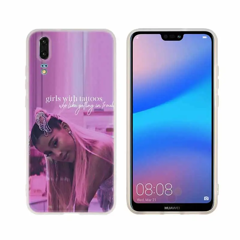 MLLSE ariana grande чехол, силиконовый мягкий ТПУ чехол для huawei P30 P20 Pro P10 P9 P8 Plus Lite чехол s