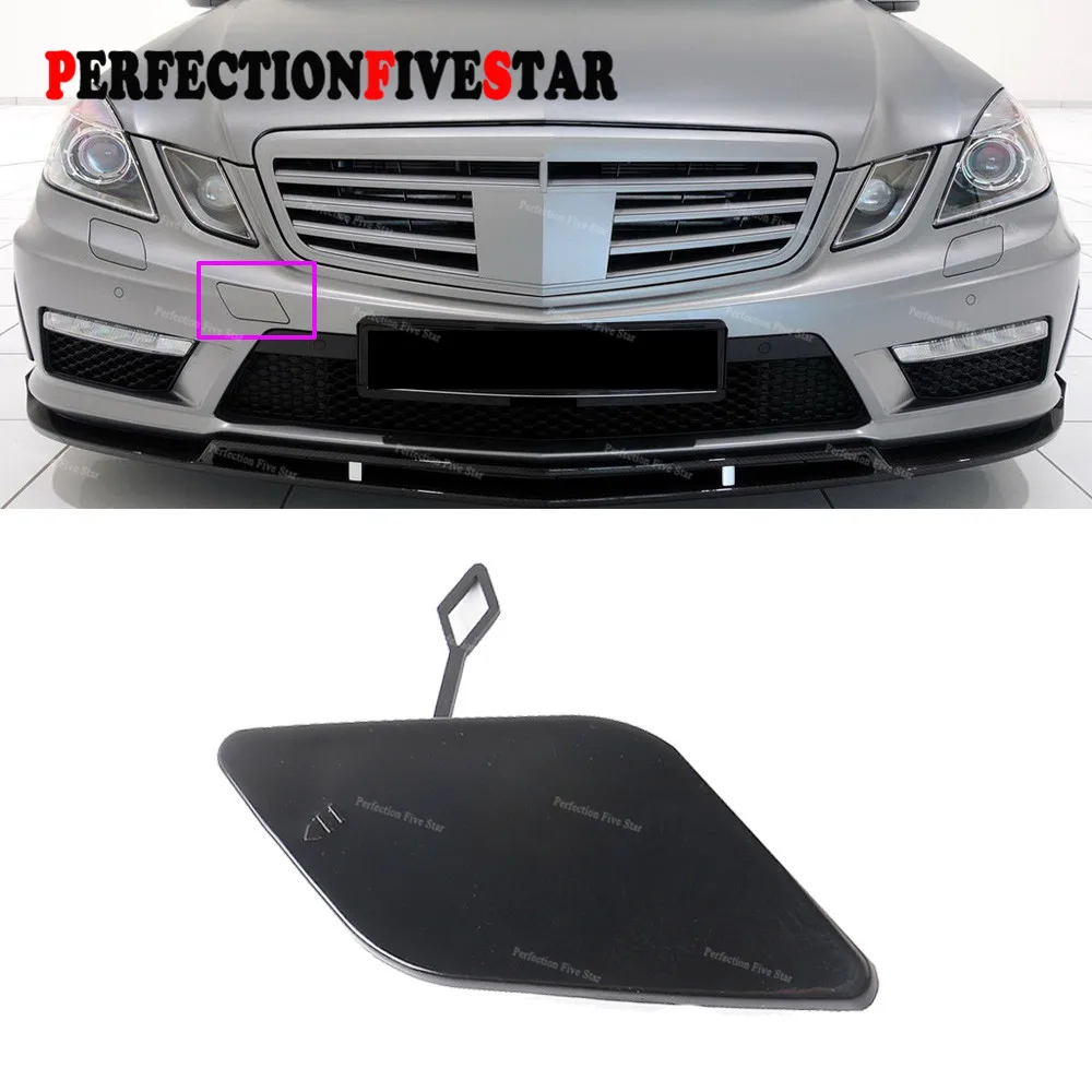 Для Mercedes Benz W212 2008 2013 E300 E350 E320 E500 передний бампер буксировочный крючок крышка