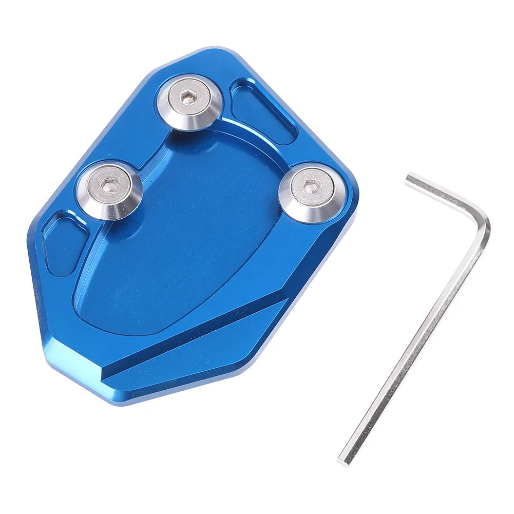 CNC Motorcycle Side Stand Kickstand Enlarge Plate Pad Base for LIFAN KPR150 KPR 150 Aluminum Alloy Motorbike Spare Parts Accessories