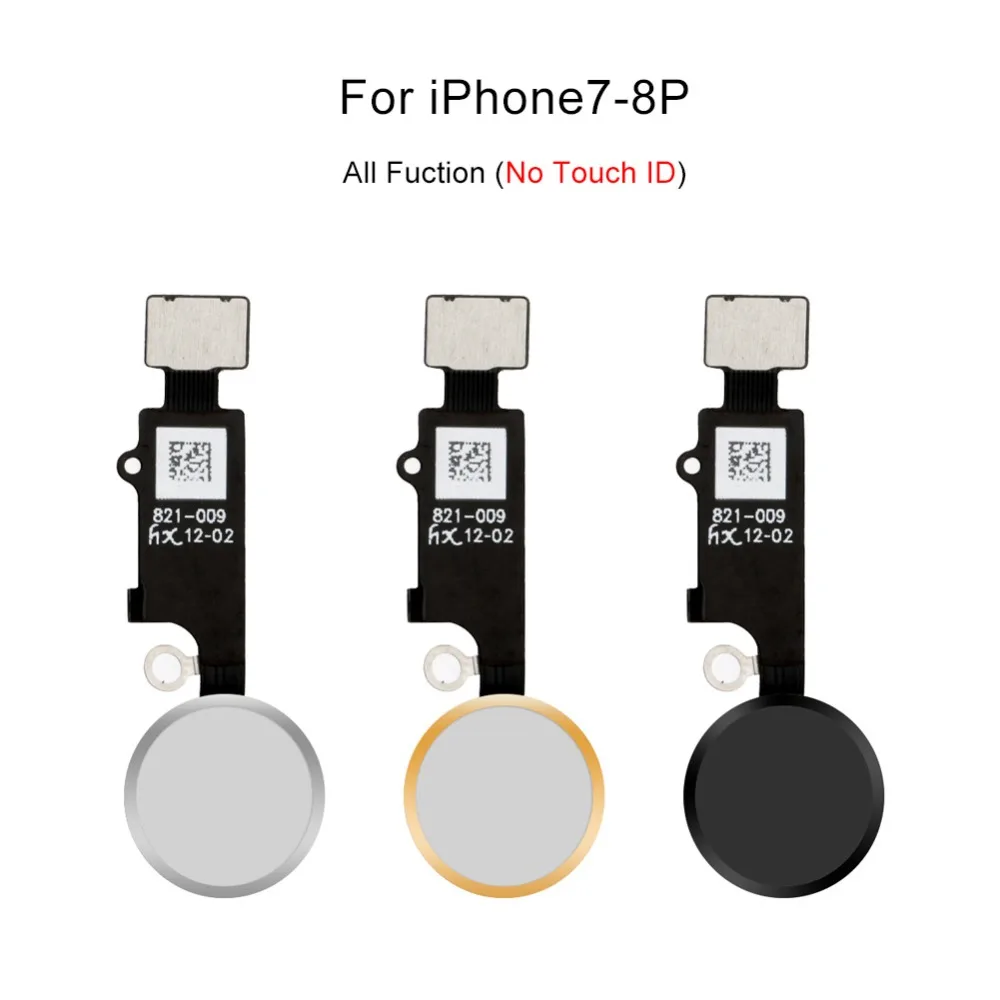 

Universal Home Button for iPhone 7 7 Plus 8 8 Plus Flex Cable Assembly Return Function 3rd Generation Solution Replacement Parts