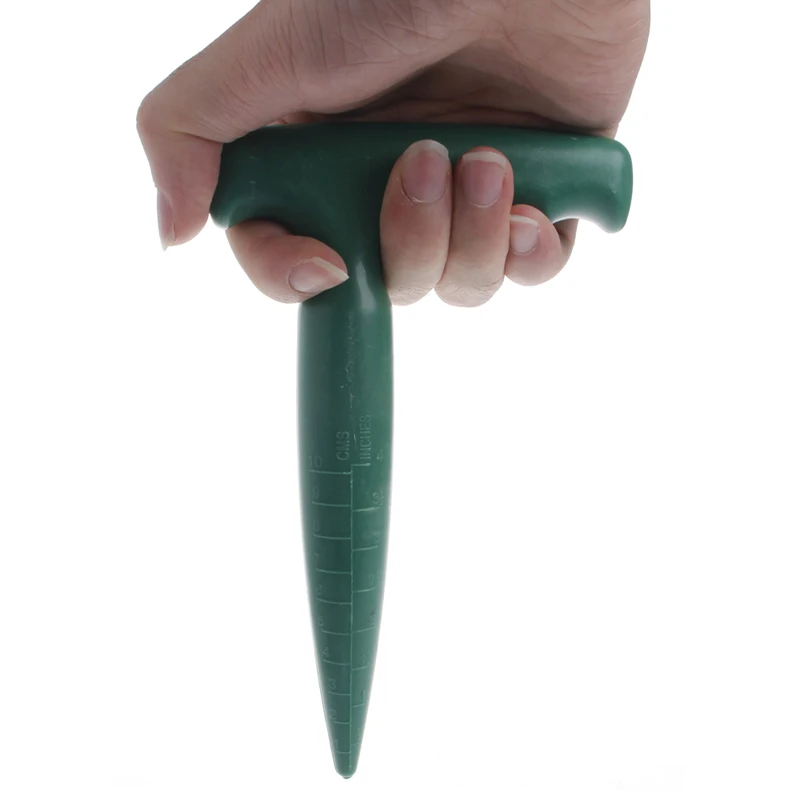OOTDTY пластиковый зеленый Dibber инструмент для копания отверстий садовое растение бонсай посадки рассады для рассады, посадки, Прополка