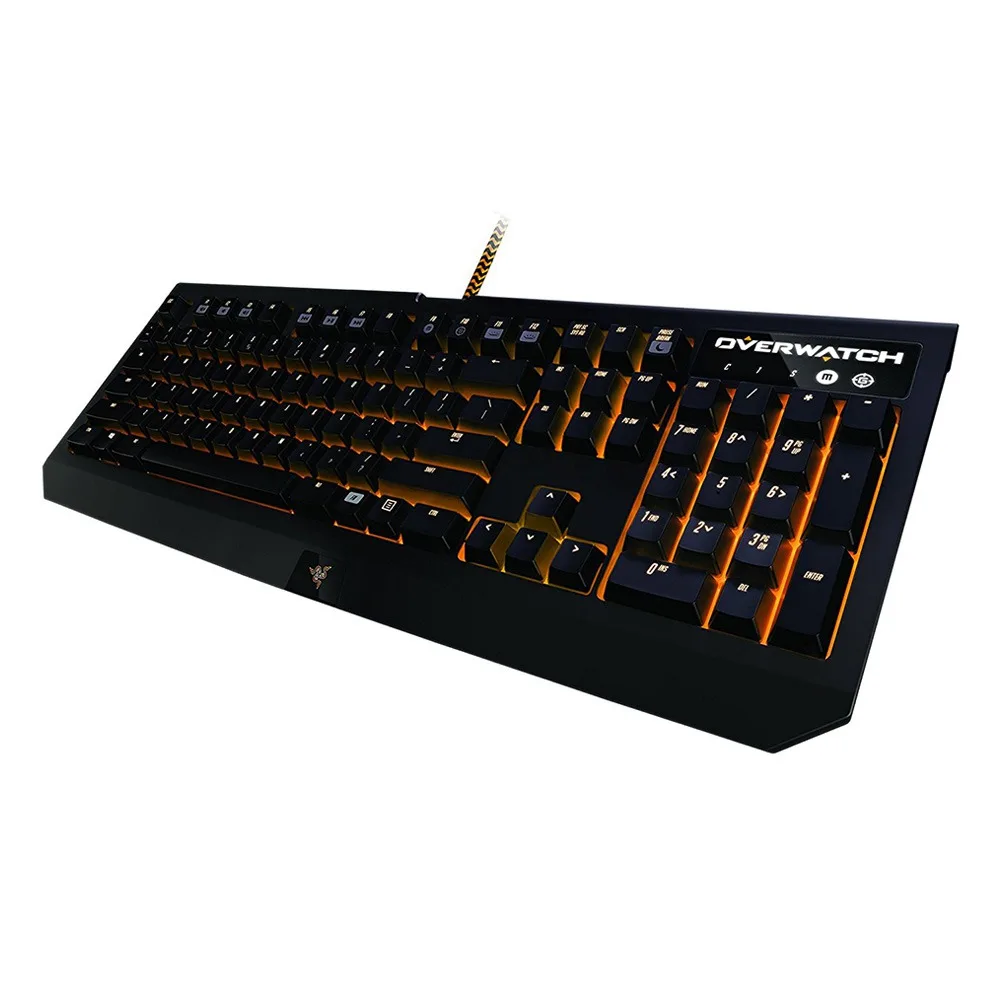Razer Overwatch BlackWidow Chroma Механическая игровая клавиатура RGB с подсветкой полностью