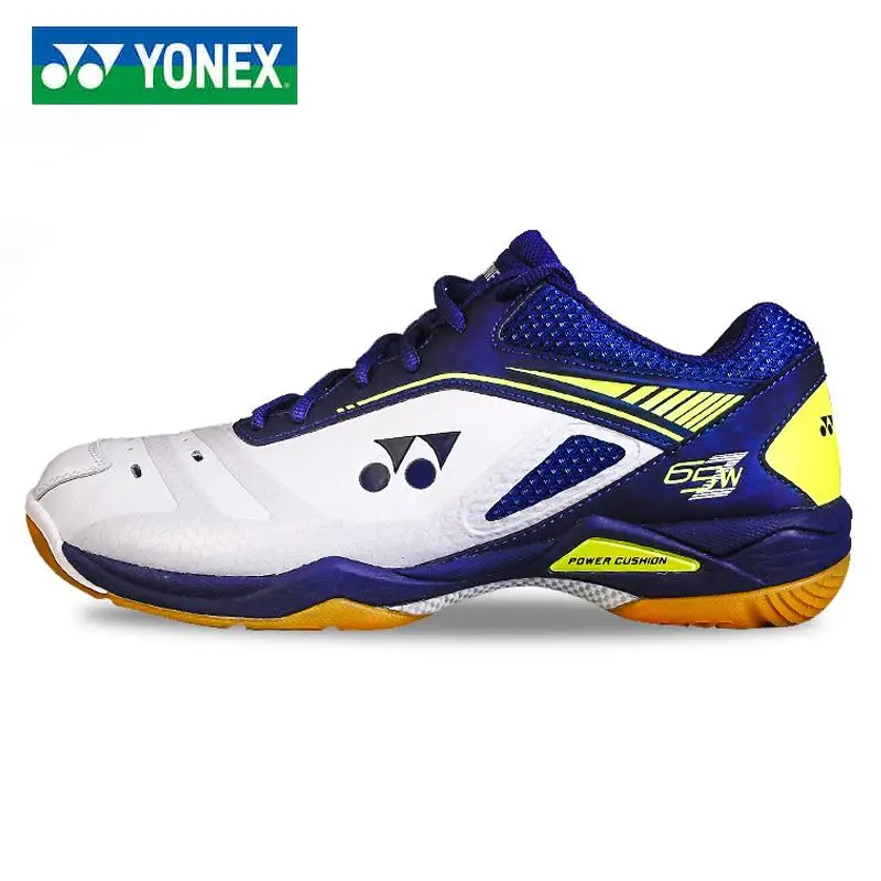 Бренд Yonex; обувь для бадминтона; дышащие кроссовки Viktor Axelsen Kento Momota Shb 65ex для мужчин и женщин - Цвет: SHB65ZWEX