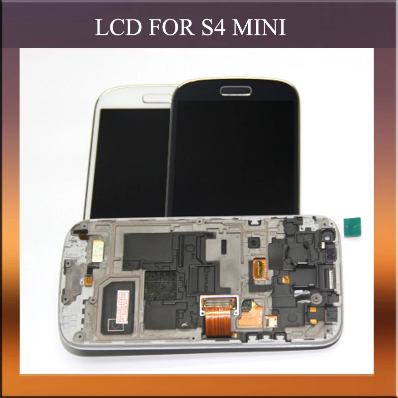 Черный синий белый для Samsung Galaxy S4 мини ЖК экран дисплей с кодирующий