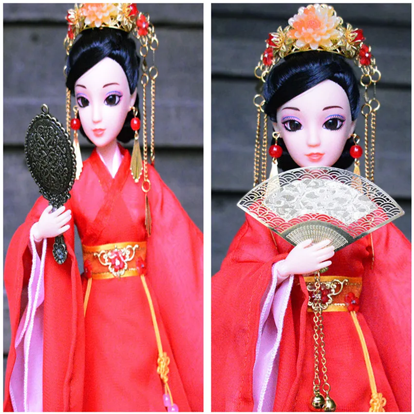 1 шт. китайский костюм аксессуары для куклы ручной работы вышитые туфли для куклы мини Дворцовая лампа древний меч масло бумага зонтик модель