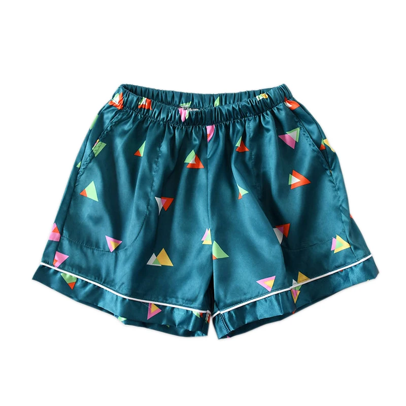 

New ice silk cool shorts women silky safety pants Summer sleep bottoms women sexy cozy fashion simple sleep shorts for women