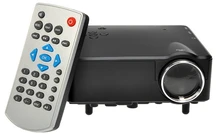 Горячие Продажи H80 Мини Проектор HD 1080 P Мини ЖК-Цифровой видео Игры Проекторы Мультимедиа Плейер Входы AV VGA USB SD HDMI