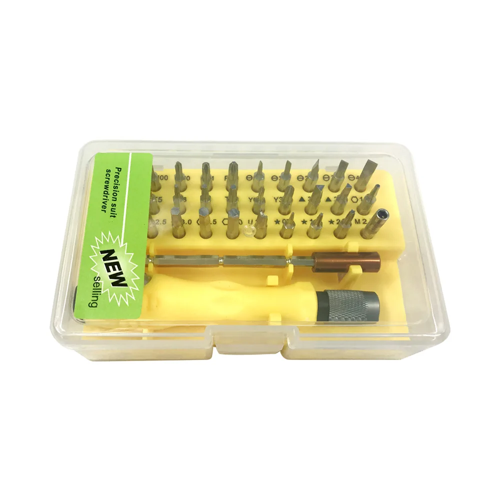 

Precision Screwdriver Set of 32 In 1 Mini Screwdriver Bits Repair Tool Kit phone Mobile iPad Camera maintenance tool torx