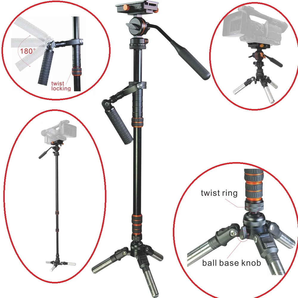 

E-IMAGE DSLR 5D2 professional 6kg bear handheld camera stabilizer steadicam video steadycam camcorder monopod mini tripod