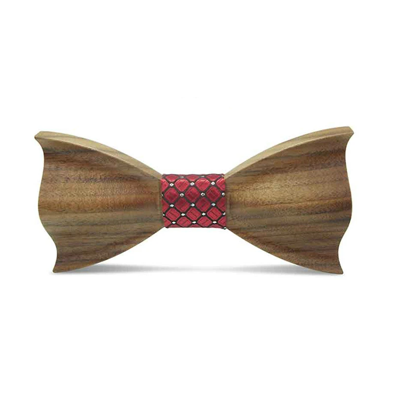 Новинка галстуки-бабочки для мужчин свадебные ручной работы твердая хорошая деревянная бабочка мужской галстук-бабочка классическая деревянная бабочка Corbata