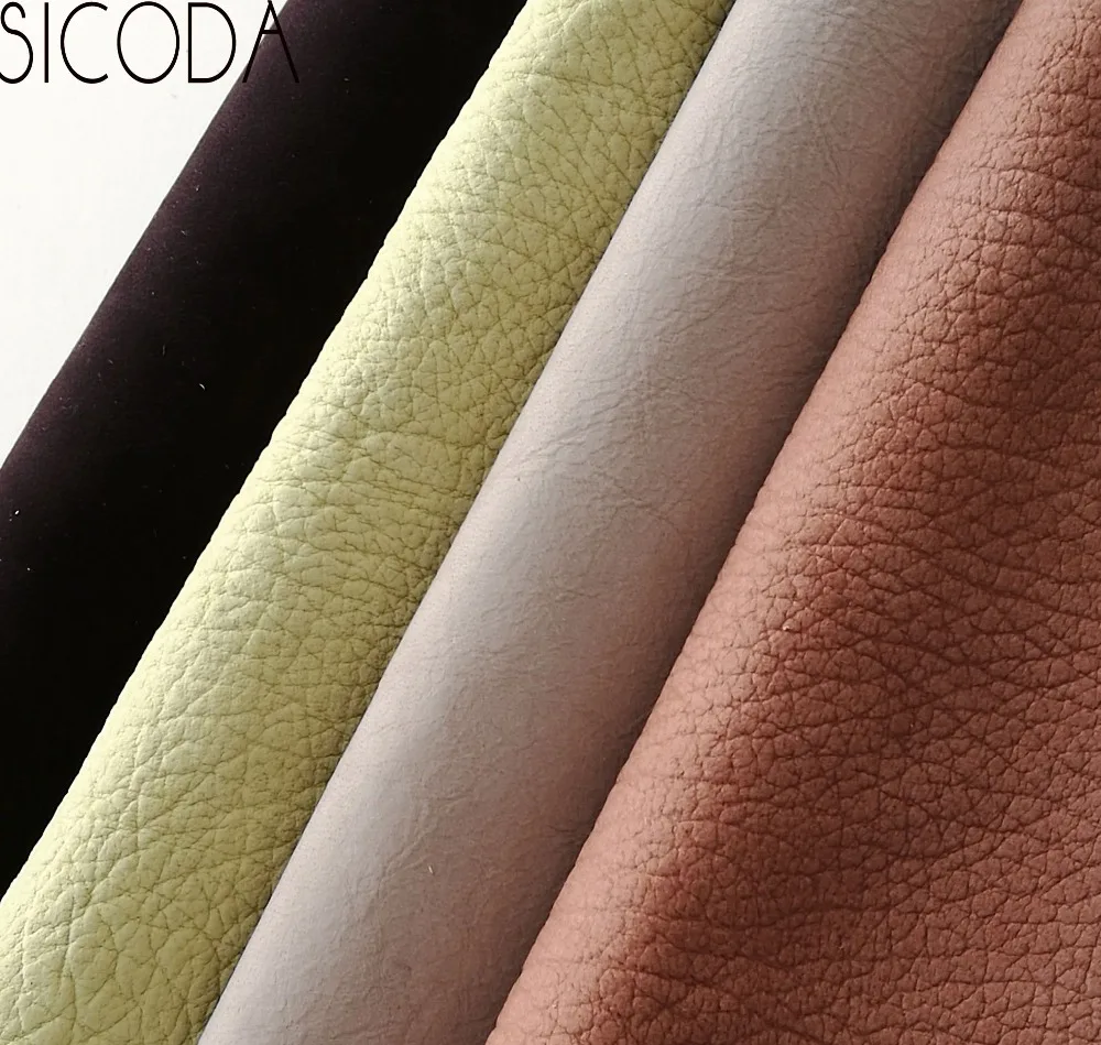 Sicoda 4pcs 22x30cm Diy Leather Purse Making Cowhide Skin Leather