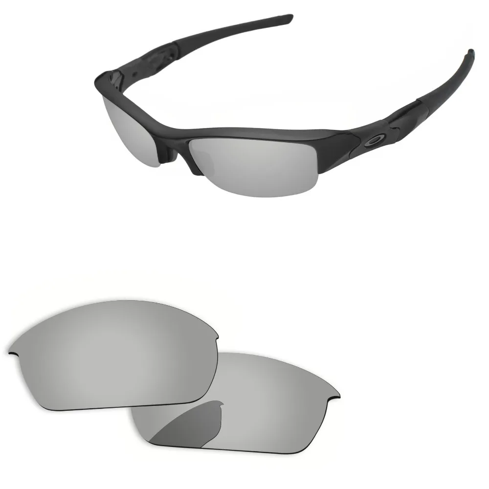 PapaViva Replacement Lenses for Flak Jacket Sunglasses Polarized - Multiple Options