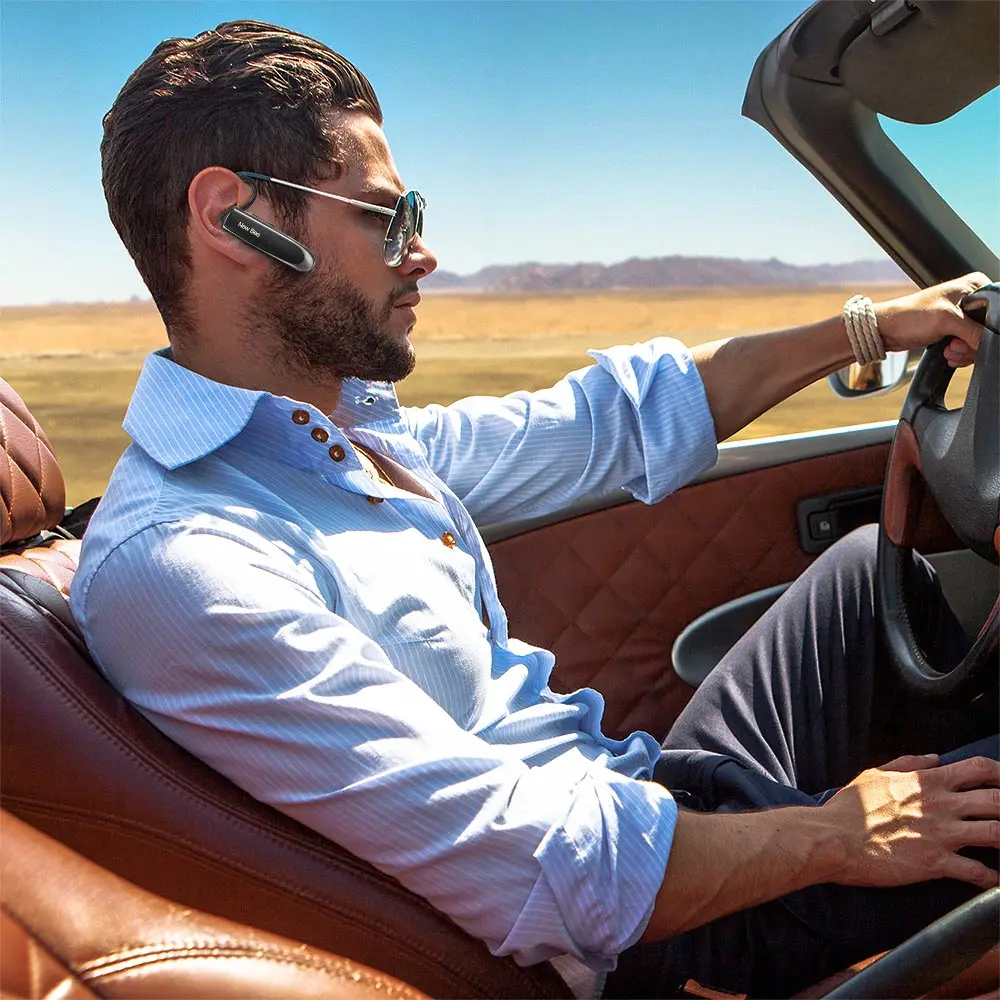 New Bee Bluetooth Headset Bluetooth Earphone Hands-free Headphone Mini Wireless Headsets Earbud With Mic For iPhone xiaomi