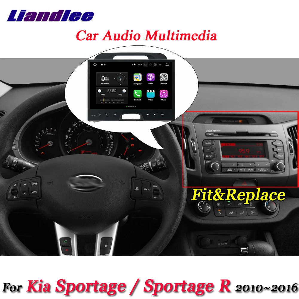 Liandlee Car Android System For Kia Sportage / Sportage R 20102016