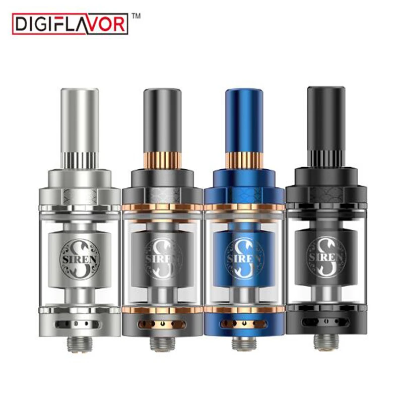 Original Digiflavor Siren 2 V2 GTA MTL Tank 4 5ML 24mm 2ML 22m E Cigarettes Atomizer