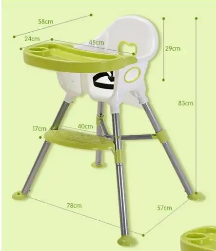 Бесплатная доставка дети едят стул. Многофункциональный Детский стульчик