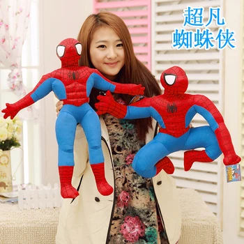 

20/30 cm HIGH QUALITY new hot Marvel Comics item Spider movie figure soft stuffed spiderman plush toy doll for boy birthday