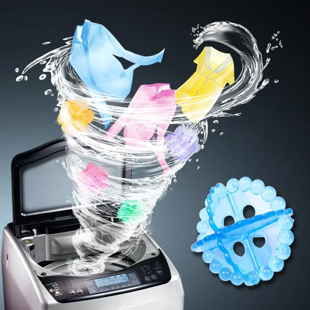 

Wash Ball Cleaner for Washing Machine Laundry Washing Ball Clean Ball Cleaning Tool Clothes Cleaner Decontaminate Laundry Supply