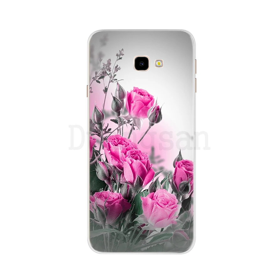 Крутой Мягкий ТПУ чехол для Samsung Galaxy j4 PLus J415 2018 силиконовый мультяшный милый J415FN