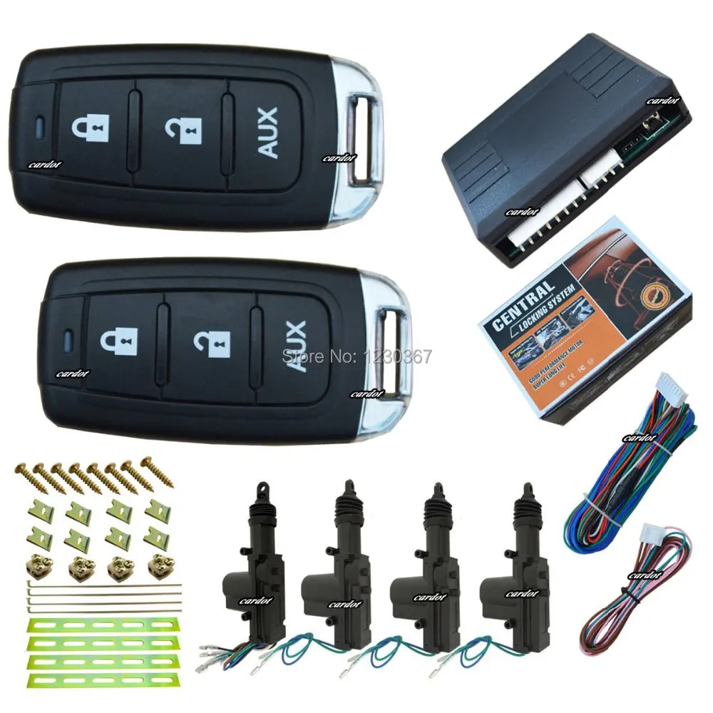 Buy cardot central door lock system is with 2pcs alarm