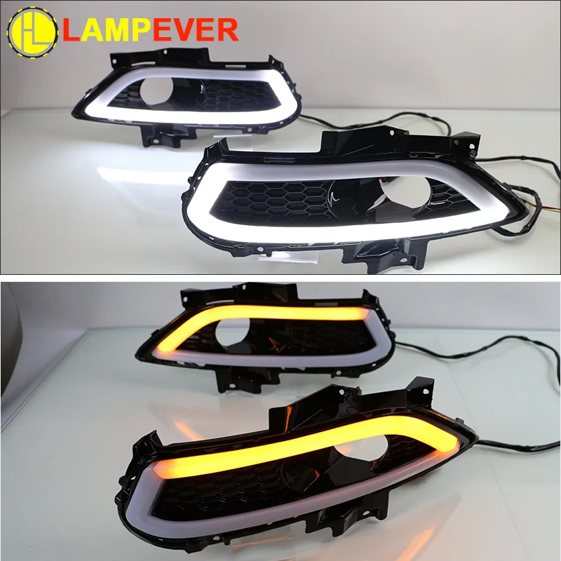 For Ford Fusion Daytime Lights DRL Fog Lamps Set Years 2013 To 2016