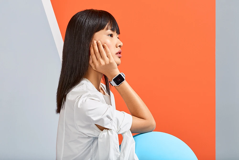 Xiaomi Amazfit Beep английская версия умные часы xiaomi Amazfit Bip Huami Miband Pace Lite Gloness Smartwatch сердечного ритма Branco