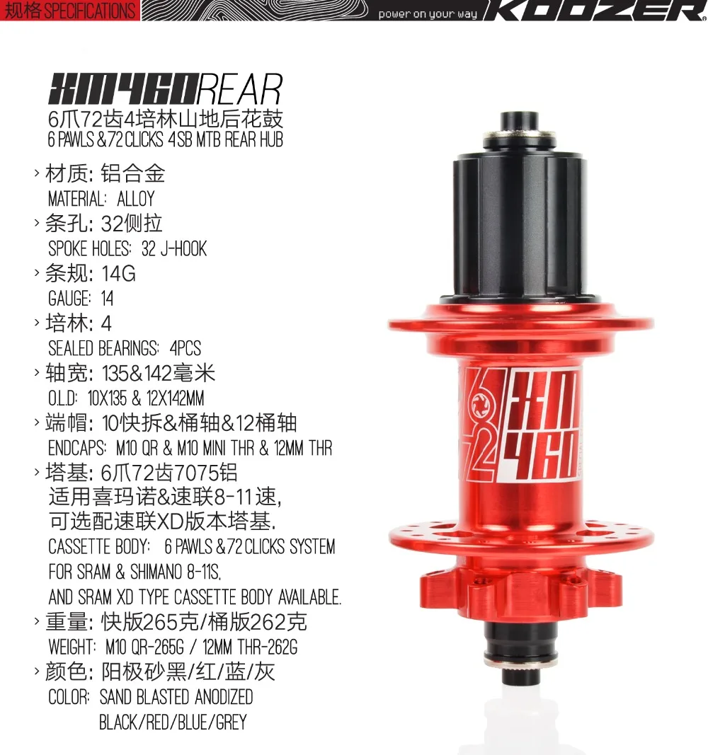 20-KOOZER-XM460-SP-R