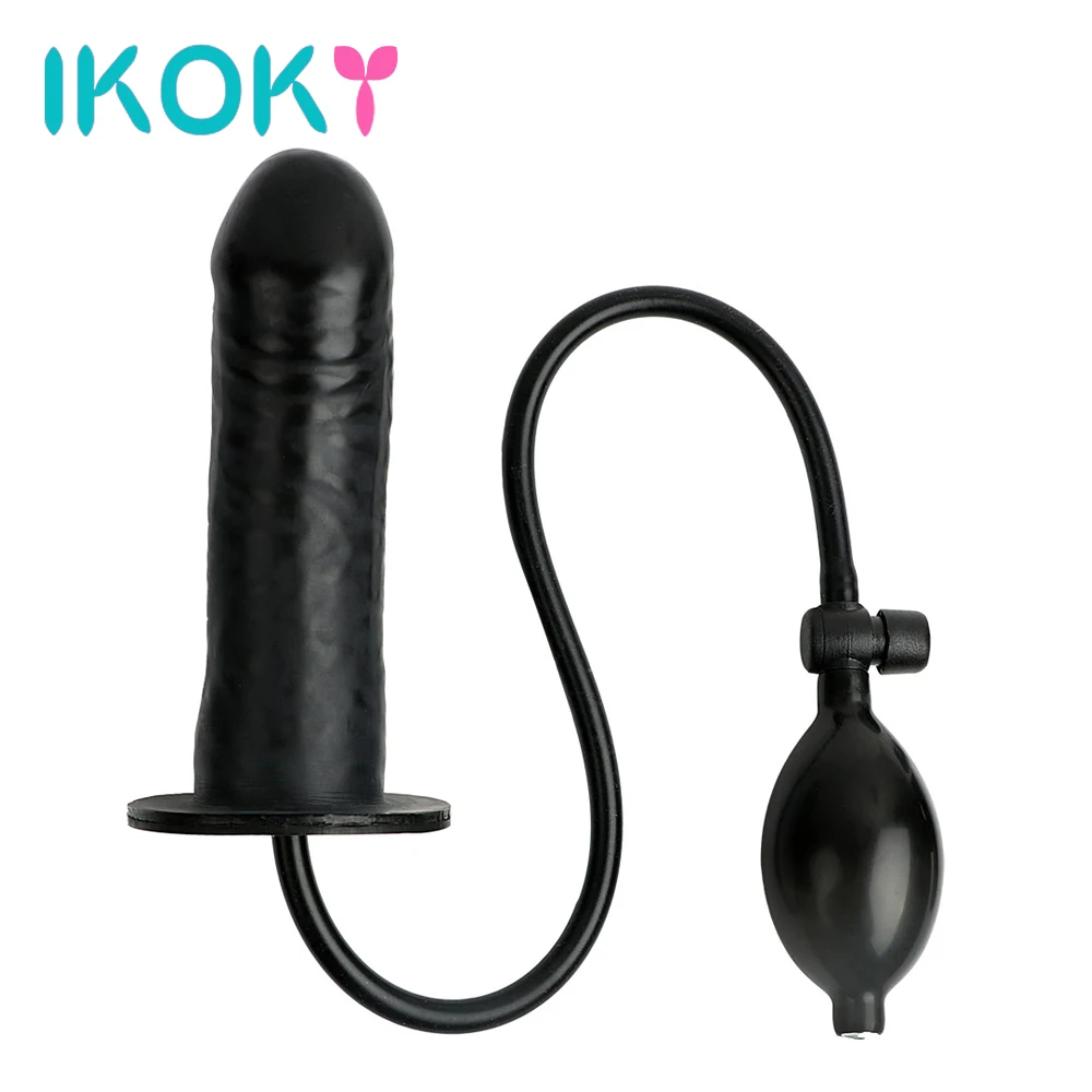 China Dildo Vibrator Adult Sex Toy Inflatable Dildo