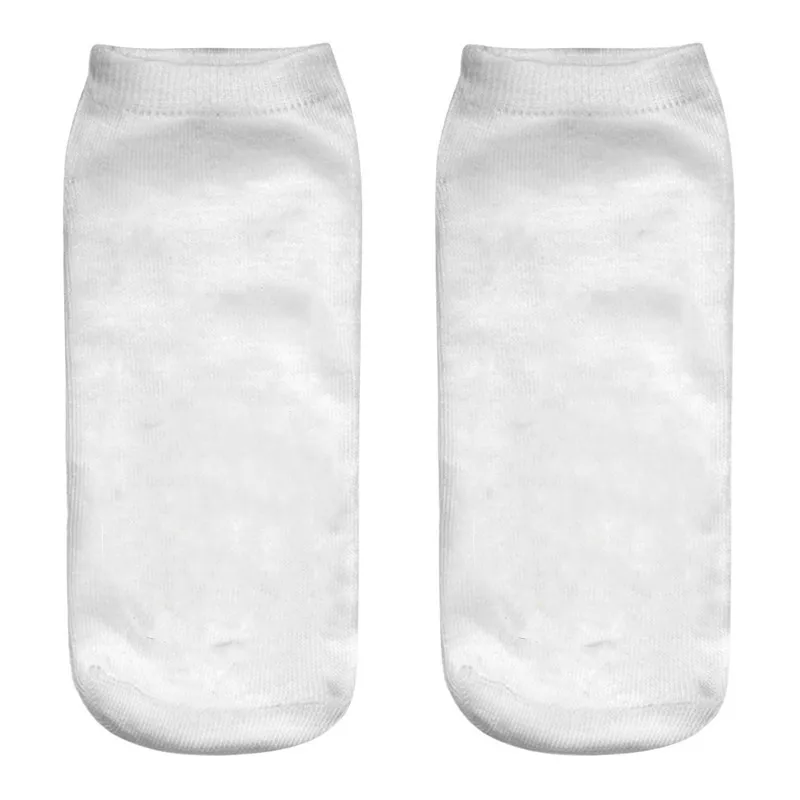 Дропшиппинг поставщиков для смешных повседневных носков DIY Индивидуальный дизайн для мужчин/женщин хлопковые носки Фабричный заказ 3D принт 8DW00