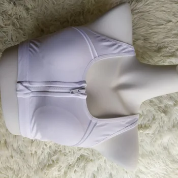 

Women Bra Sexy Bralette Slim Solid Color Zipper Cross Y-line Straps Wire Free Female Fashion Brassiere Lingerie Lady Skinny Bra