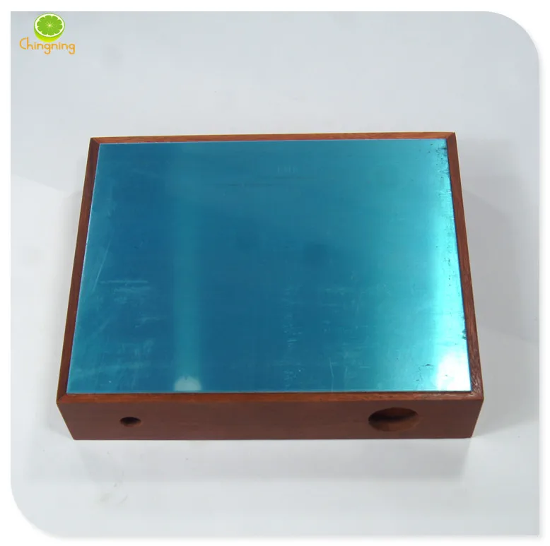 

DIY 30CM*25CM Tube amplifier Chassis Wooden case with tope and bottom panel power switch Wooden knob