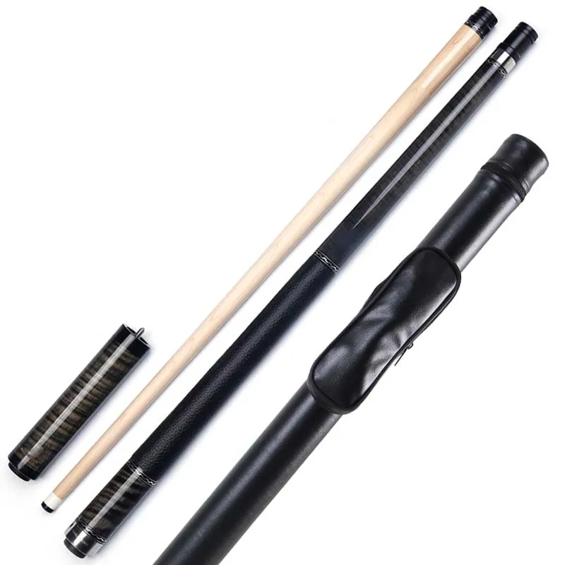 

NAISHENG Original Wood Tecnologia Billiard Pool Cue Stick 12.75mm 11.75mm Tip with Extension Black Pool Cue Case Set China