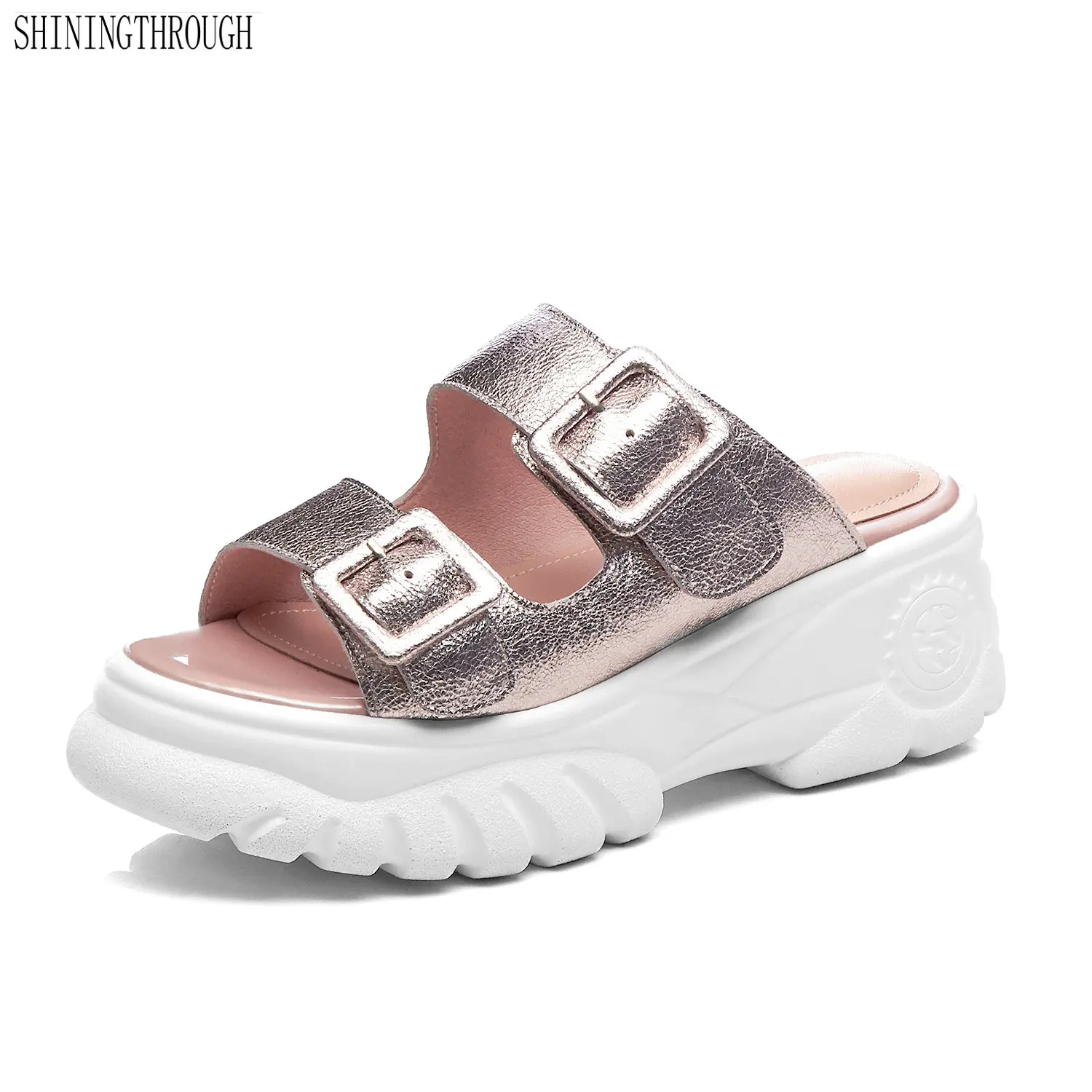 

mujer Shoes Woman Slippers Platform Rome Slippers Woman Beach Tipe Outside Shoes Woman Slippers woman shoes
