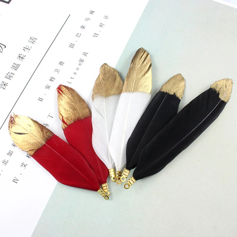 Feather Eardrop Hair Charms (1)