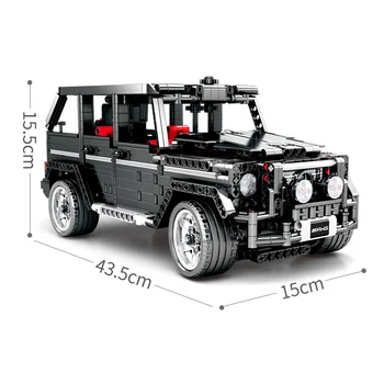 

701960 Compatible New Technic series Mercedesal-benzg big G500 building blocks set Classic education model