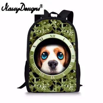 

Noisy Designs 3D Dog Cat Wolf Men's Travel Bags Galaxy Star Fashion Travel Backpack Multifunction Shouler bag belt bag Brand