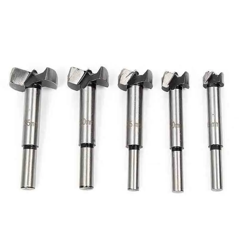 5Pcs Wood Drill Bit Set Drill Bit Woodworking Hole Saw Wooden Wood