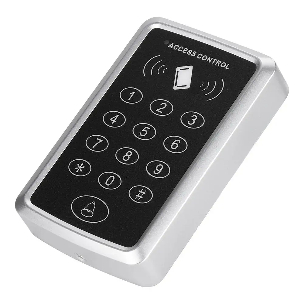 T119 125KHz Door Access Controller RFID Reader Access Control Keypad Digital Panel Card Reader Home Security Door Lock System - Famidy.com