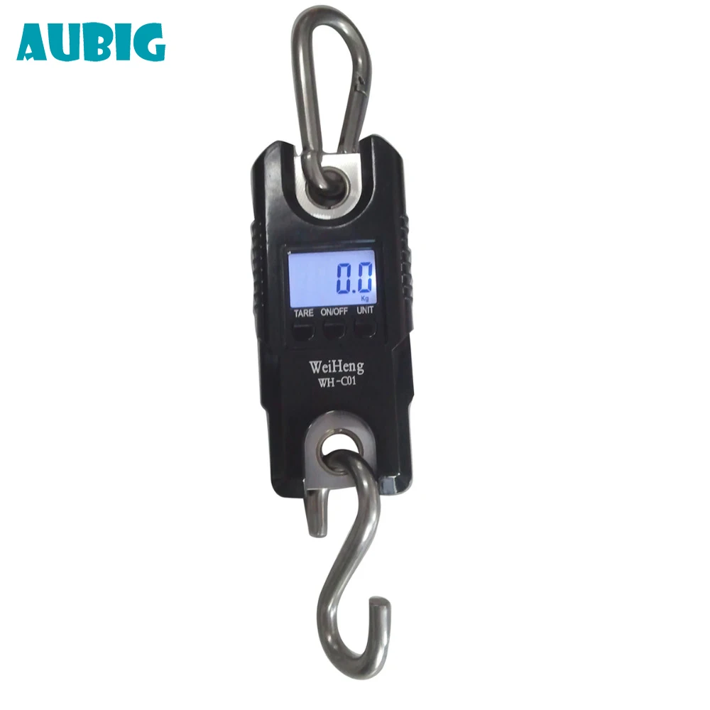 

Livestock Scale 300kg/0.1 Portable Mini Electronic Digital Hanging Scale Luggage Animal Balanca Handy Digital Weight Hook Scale