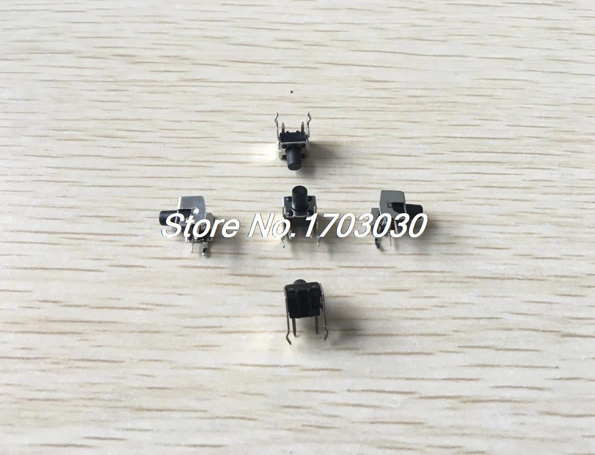 

50pcs Electronic 2 Terminals Momentary Contact Micro Push Button Switches